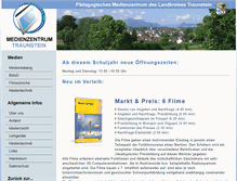 Tablet Screenshot of mz-traunstein.de